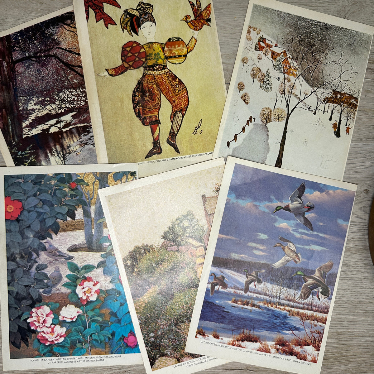 Reader's Digest magazines - back cover art bundles