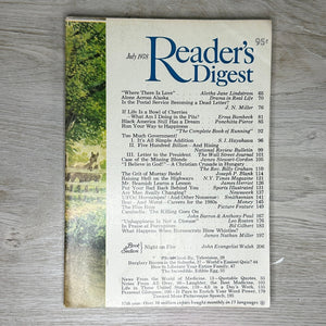 Reader's Digest magazines