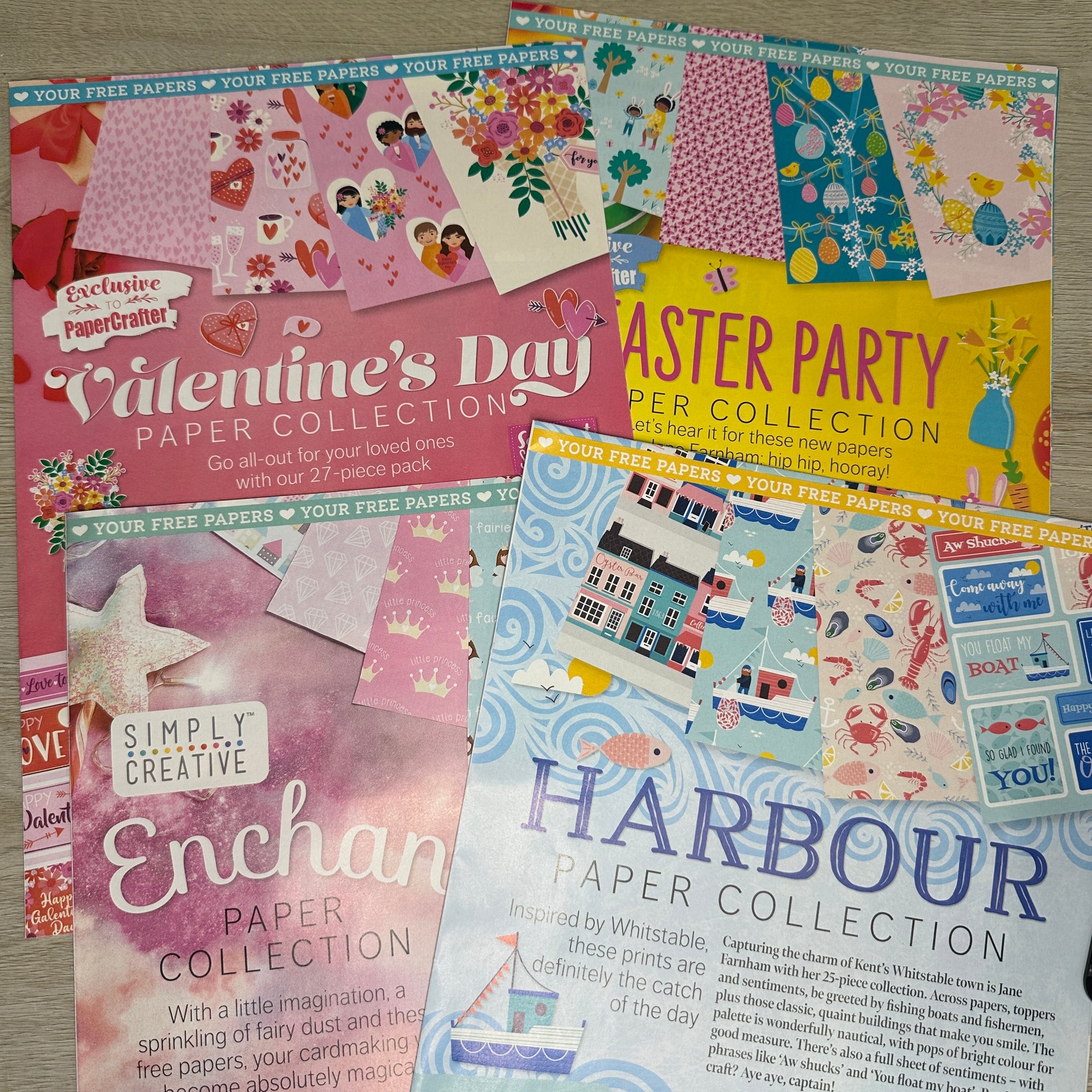 Craft Magazine paper collections