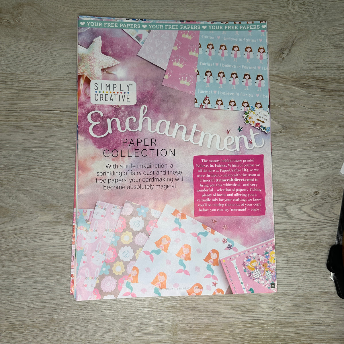 Craft Magazine paper collections