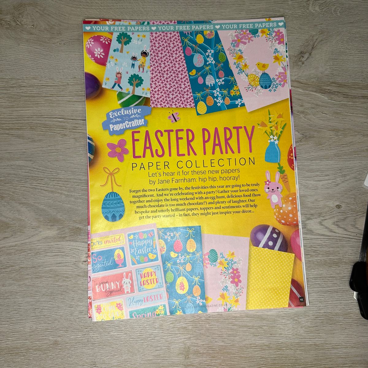 Craft Magazine paper collections