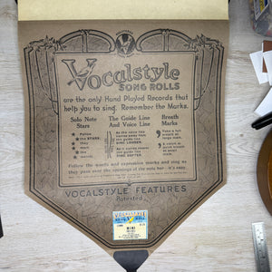 Fancy Player Piano rolls