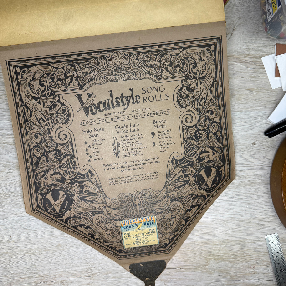 Fancy Player Piano rolls