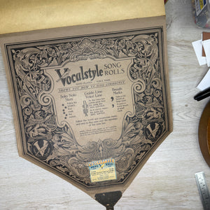 Fancy Player Piano rolls