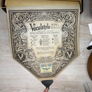 Fancy Player Piano rolls