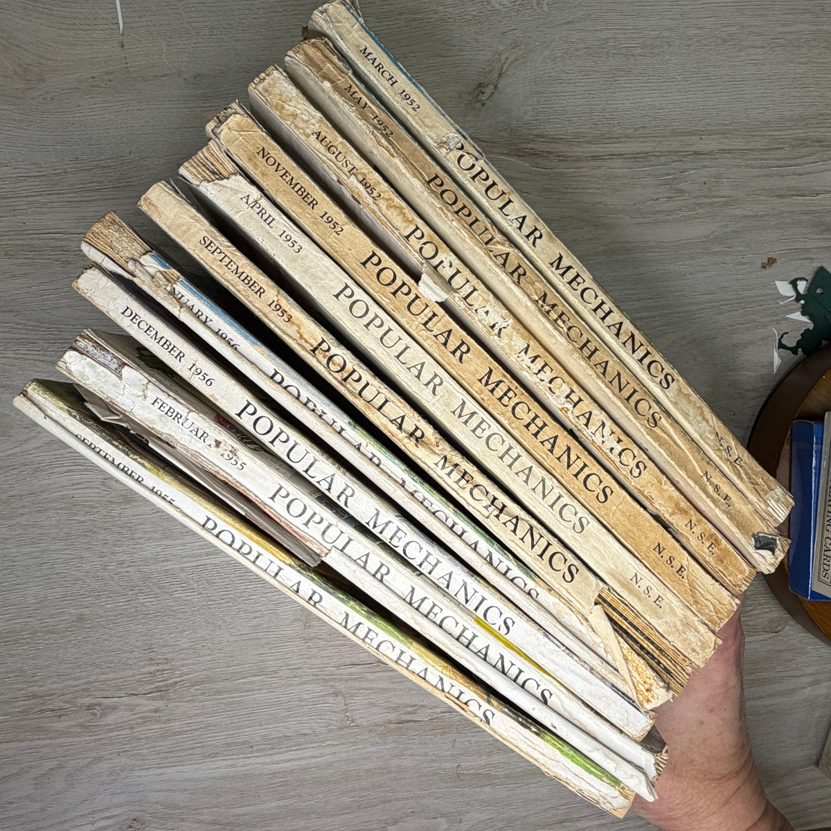 Popular Mechanics magazines - 1950s
