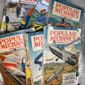 Popular Mechanics magazines - 1950s