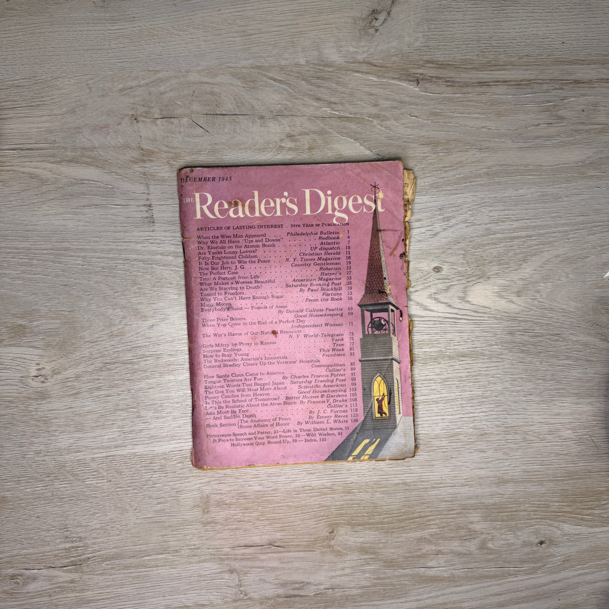 Reader's Digest magazines - 1940s