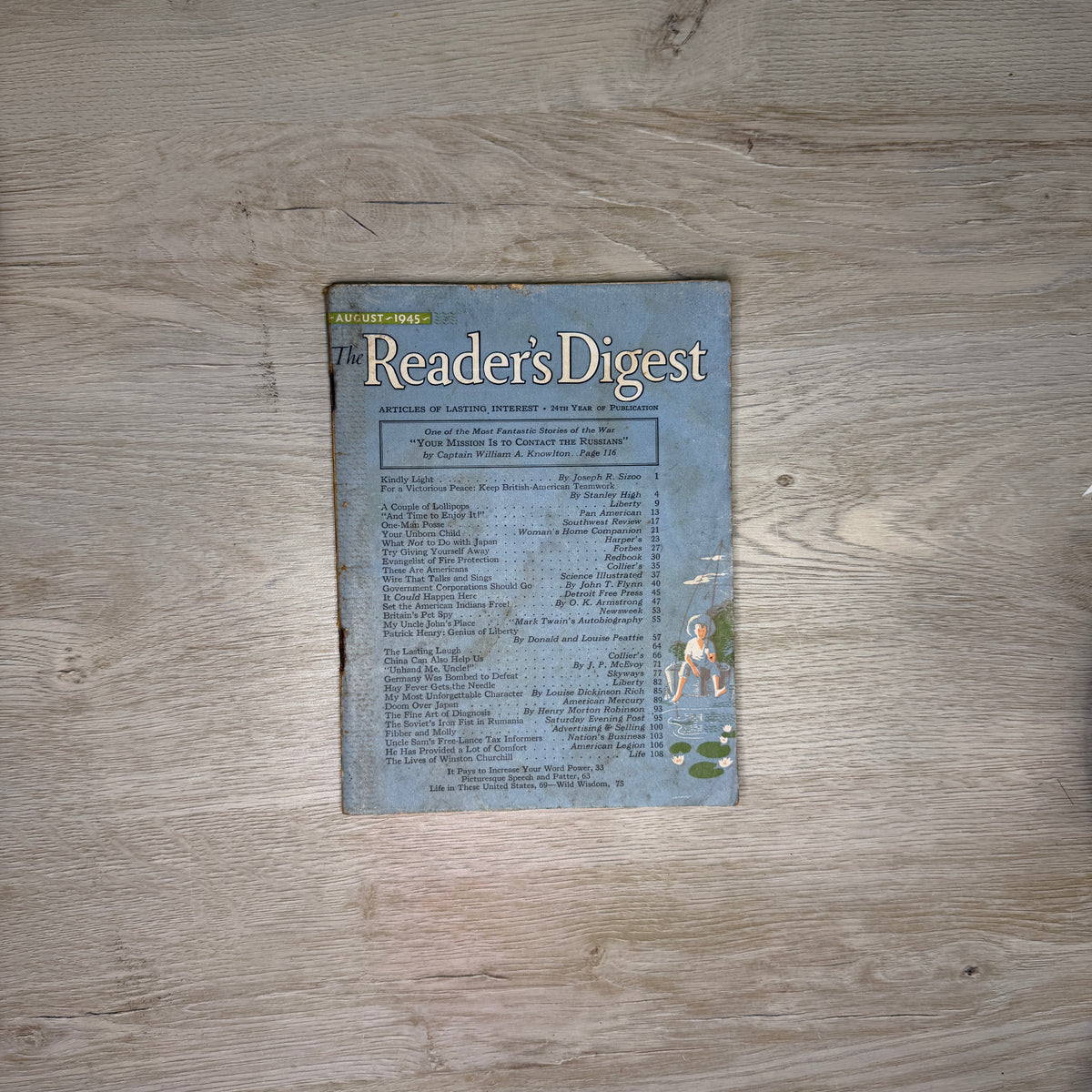Reader's Digest magazines - 1940s