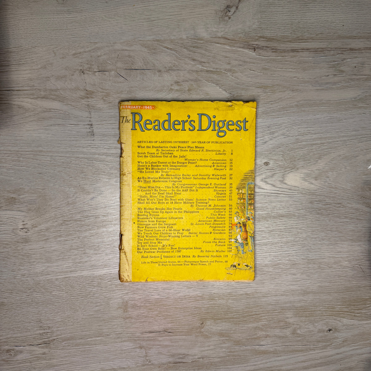 Reader's Digest magazines - 1940s