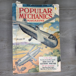 Popular Mechanics magazines - 1950s