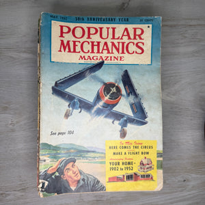 Popular Mechanics magazines - 1950s