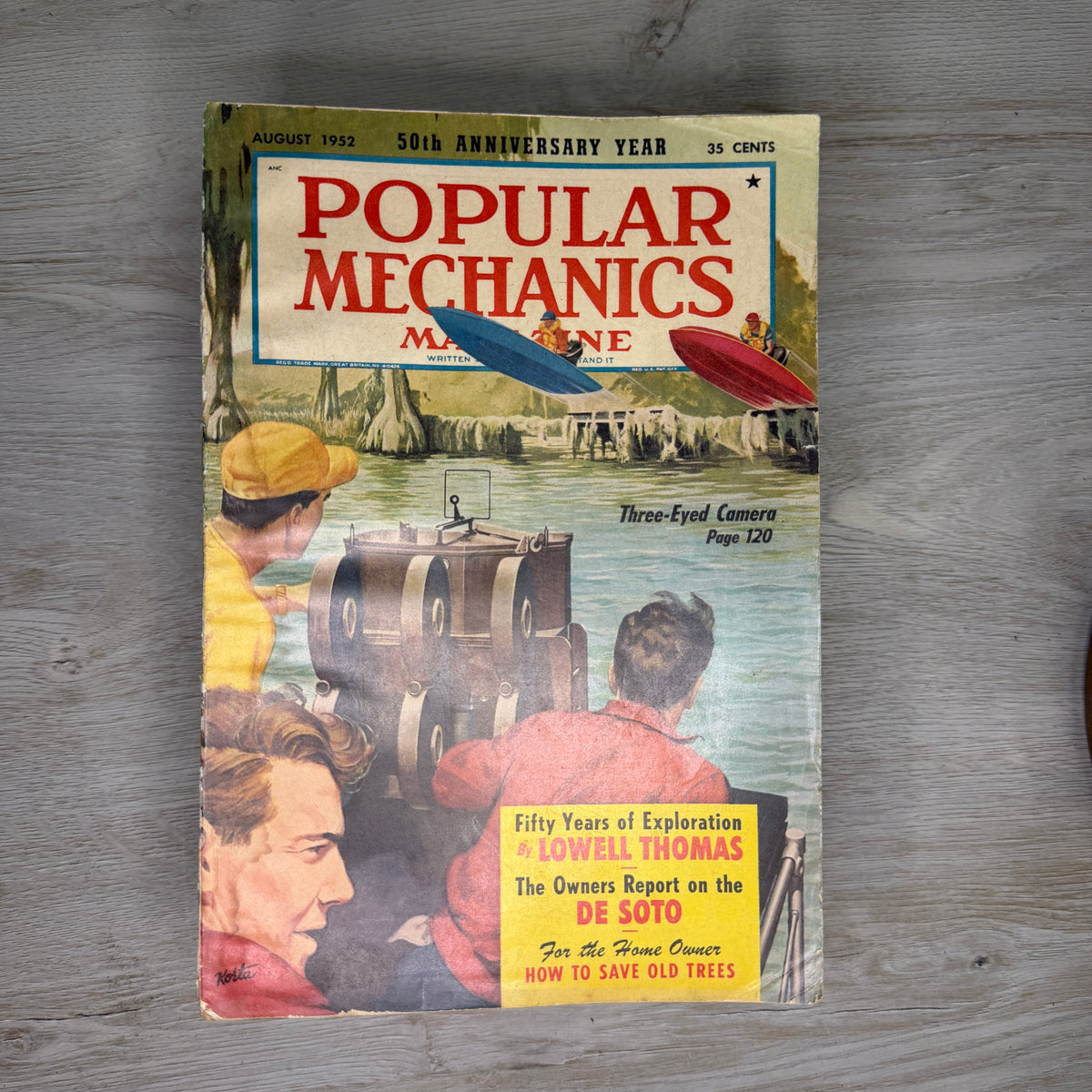Popular Mechanics magazines - 1950s