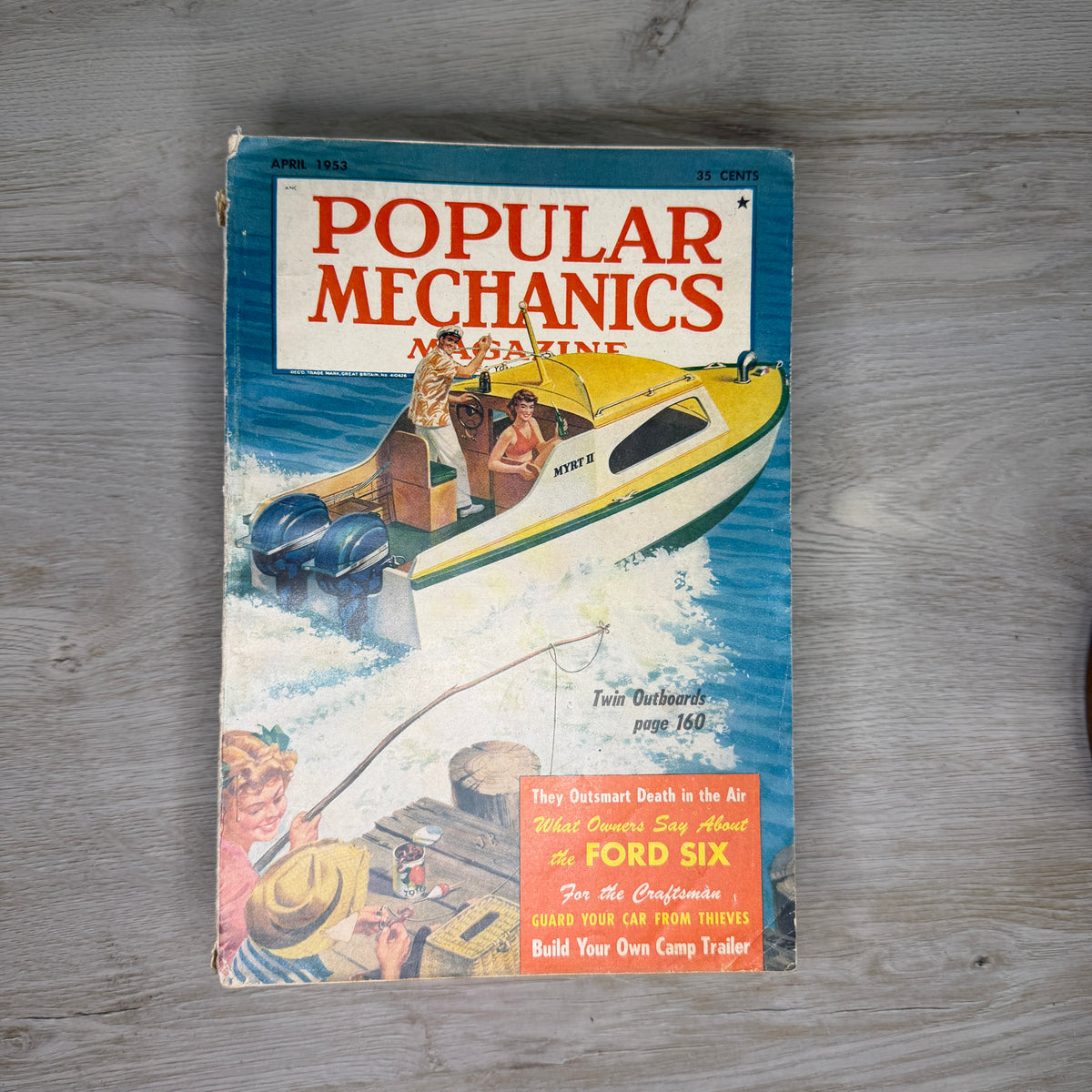Popular Mechanics magazines - 1950s