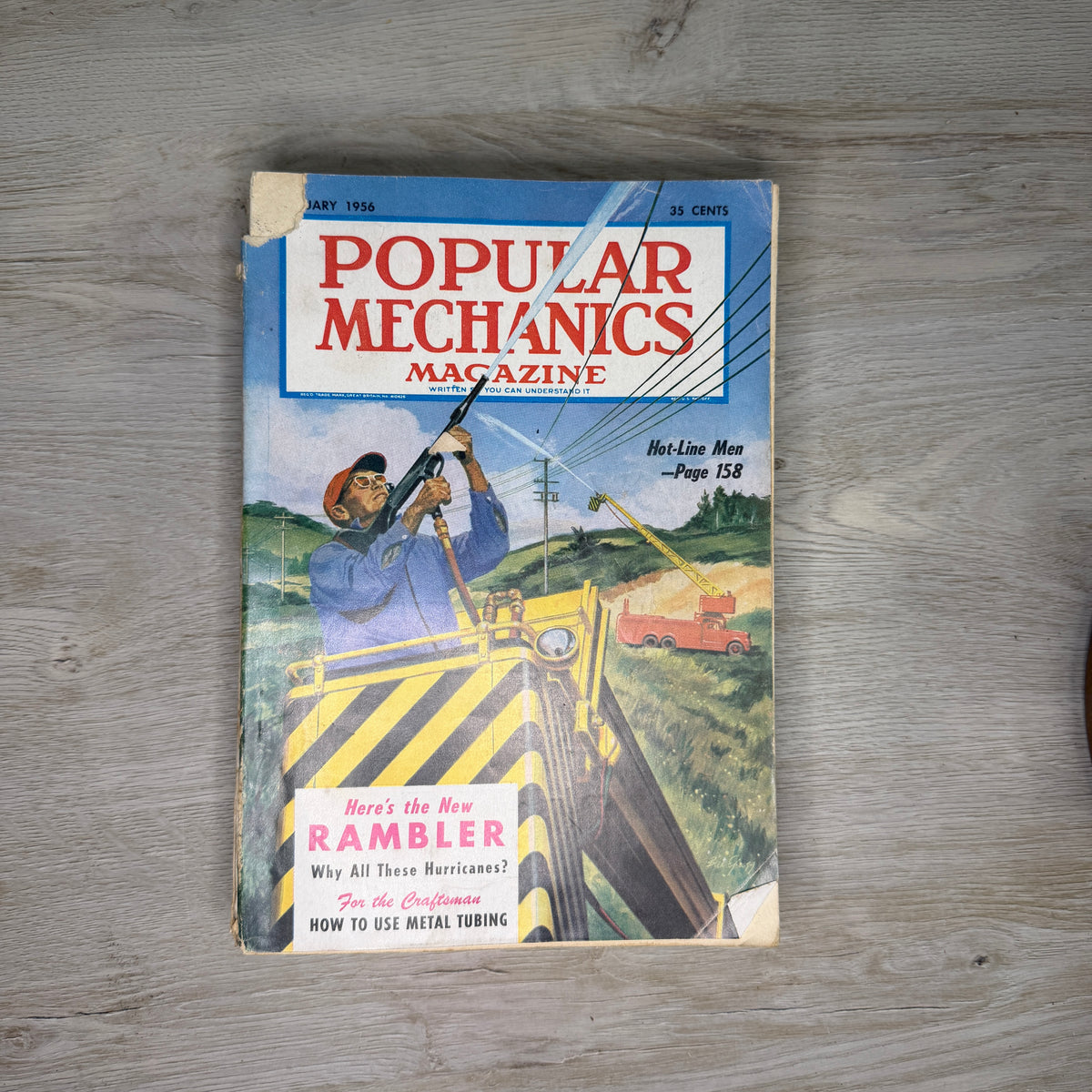 Popular Mechanics magazines - 1950s