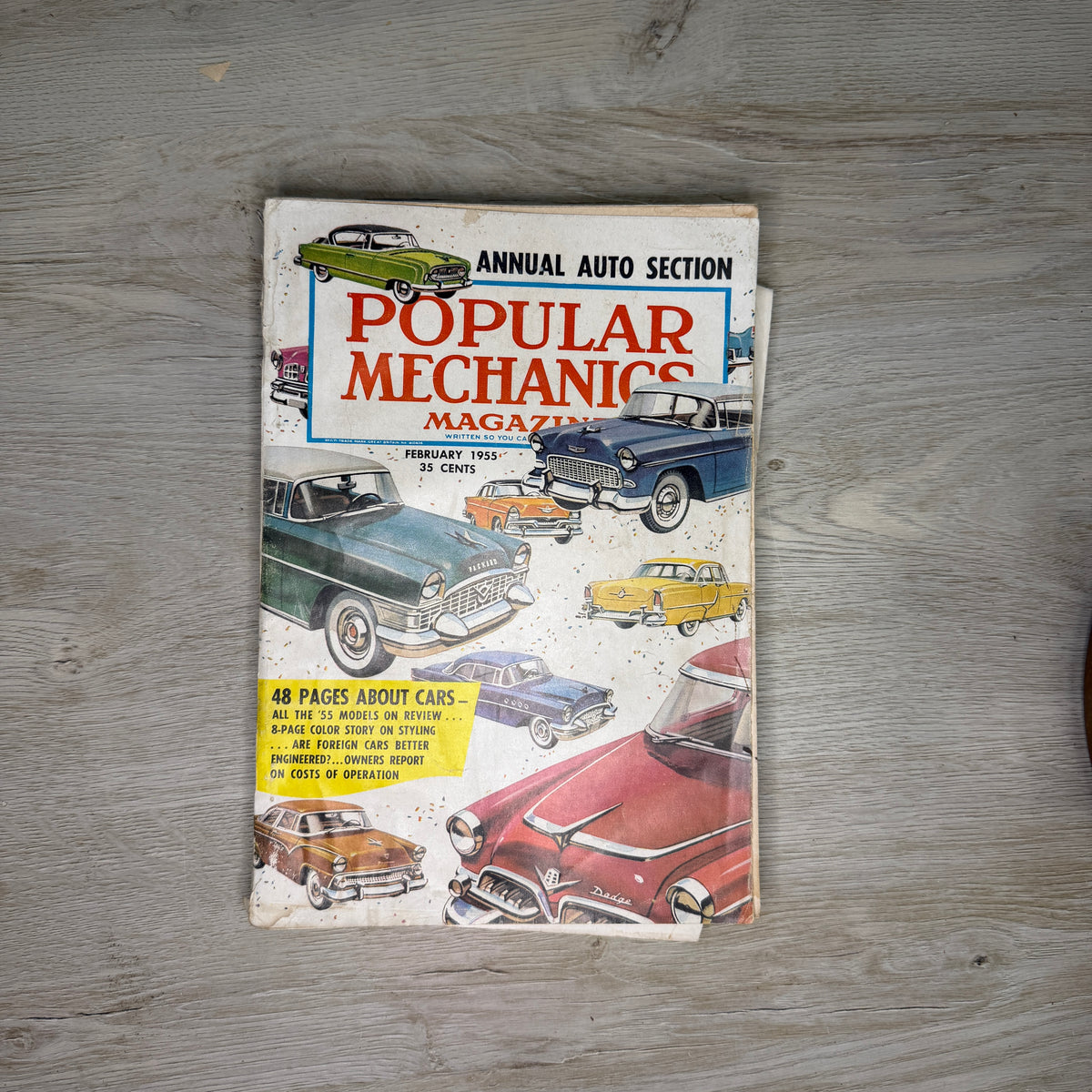 Popular Mechanics magazines - 1950s