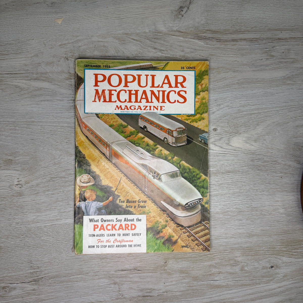 Popular Mechanics magazines - 1950s