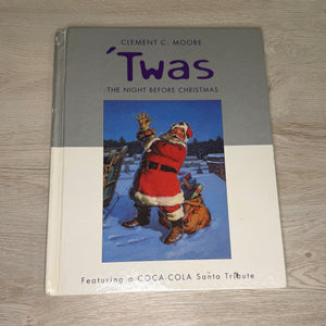 Twas the Night Before Christmas with Coca-Cola Santa