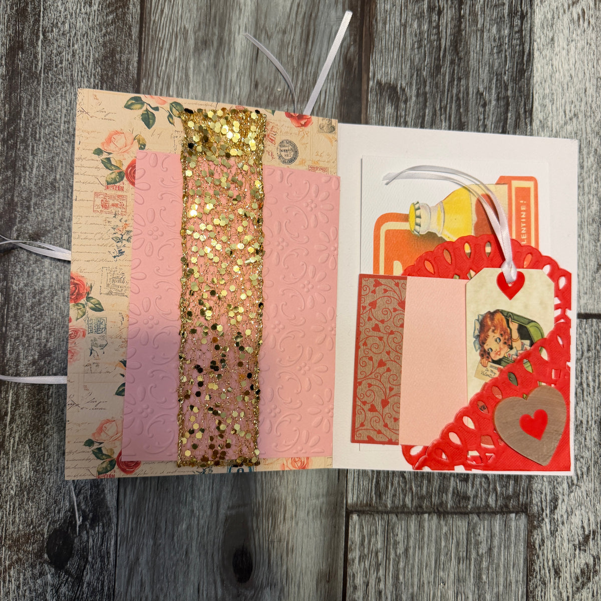 Valentine's Day Mini Journal card kit - December 14th ONLY