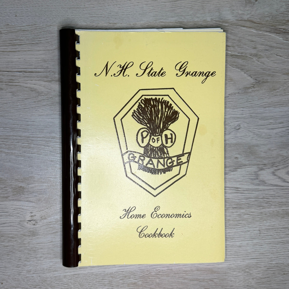 N H State Grange Home Economics Cookbook
