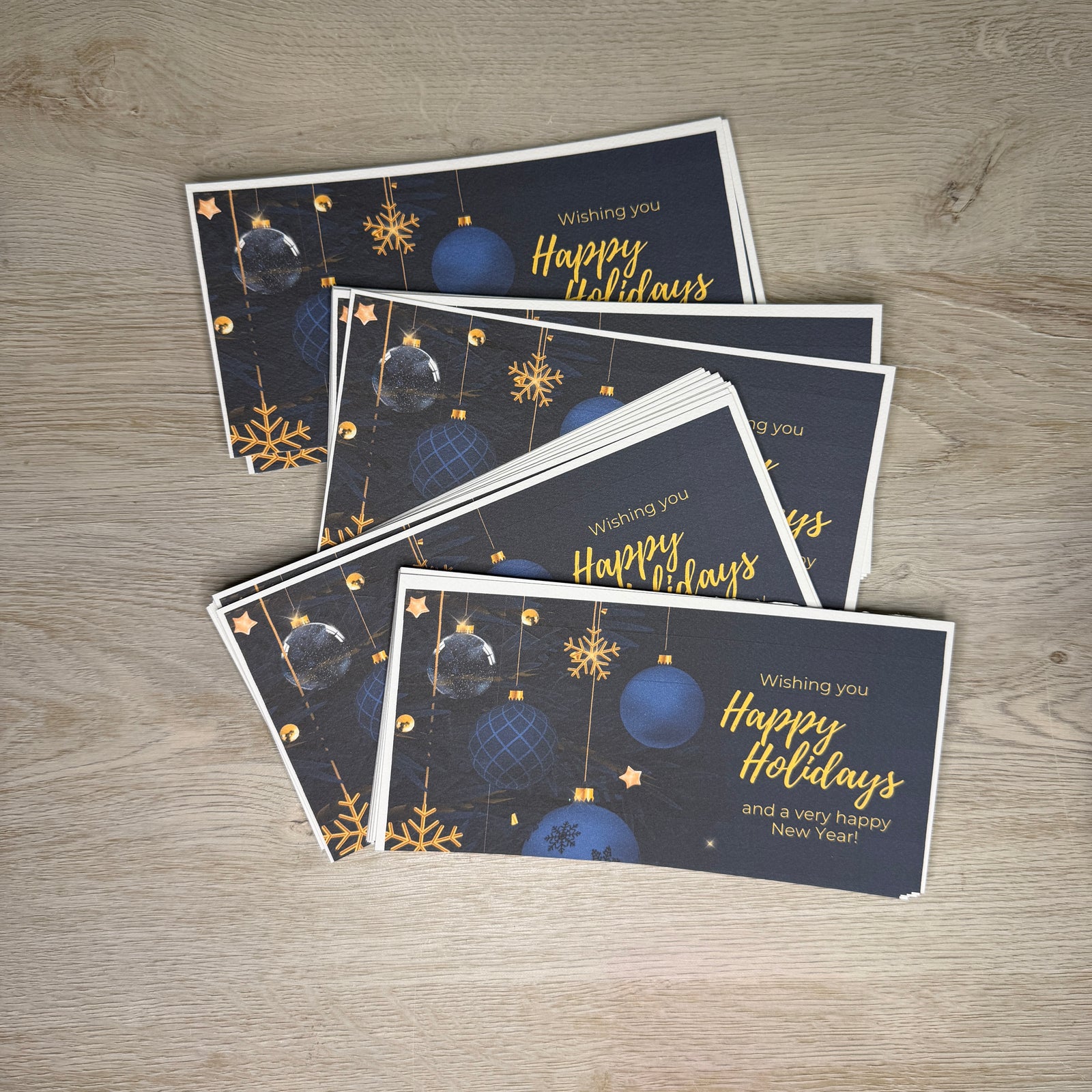 Happy Holidays & New Year cardstock packs