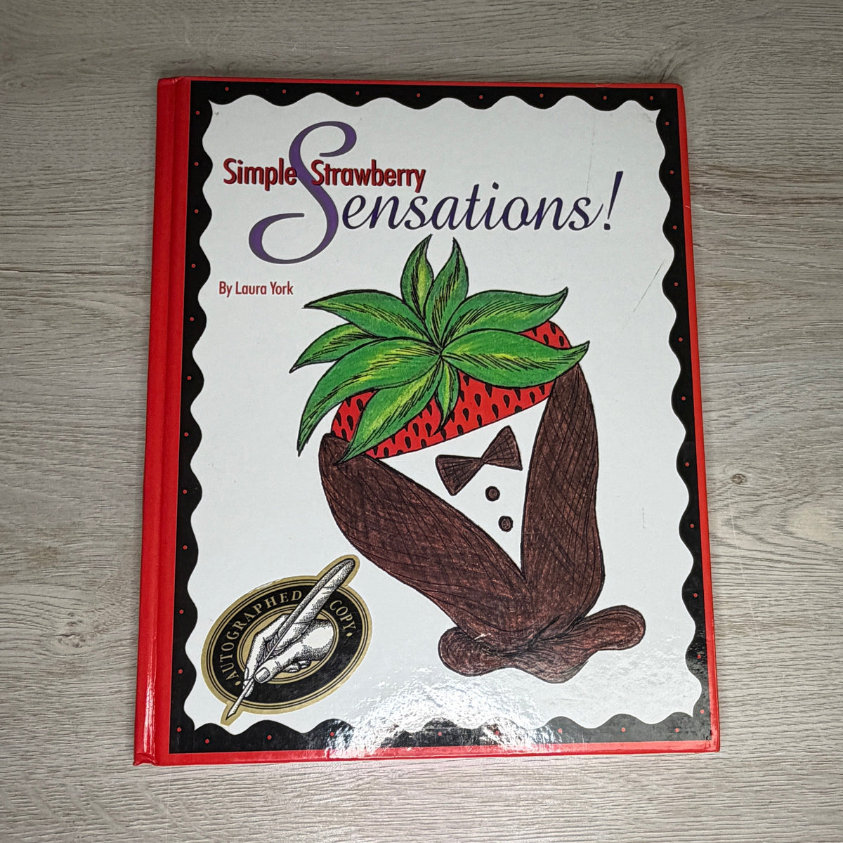 Simple Strawberry Sensations - autographed copy