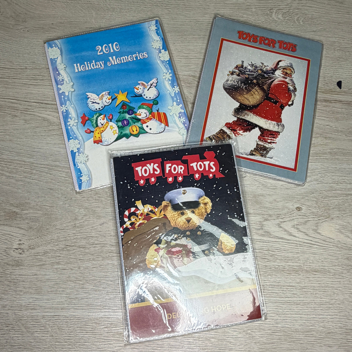 Mini photo albums - set of 3