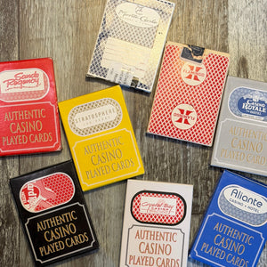 Casino playing cards
