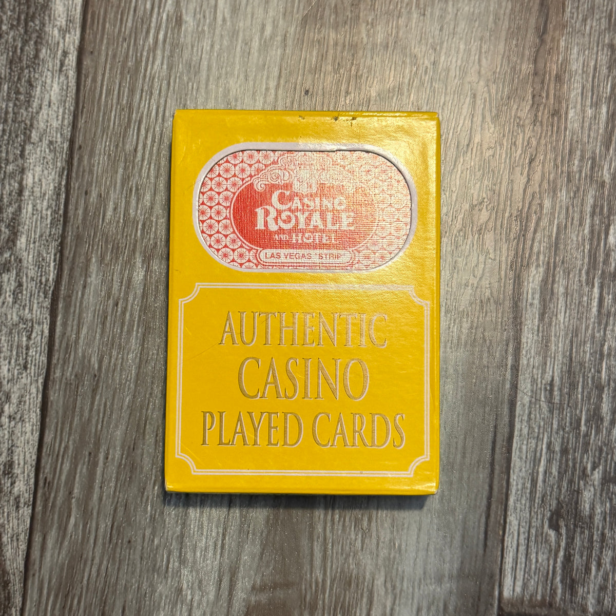 Casino playing cards