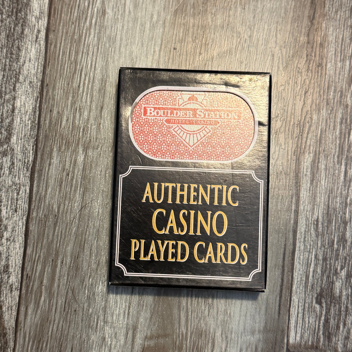 Casino playing cards
