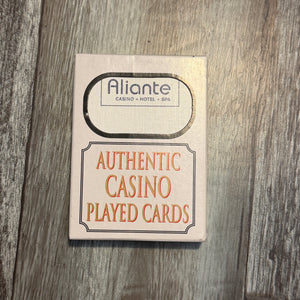 Casino playing cards