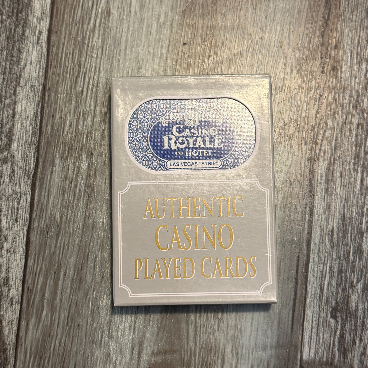 Casino playing cards