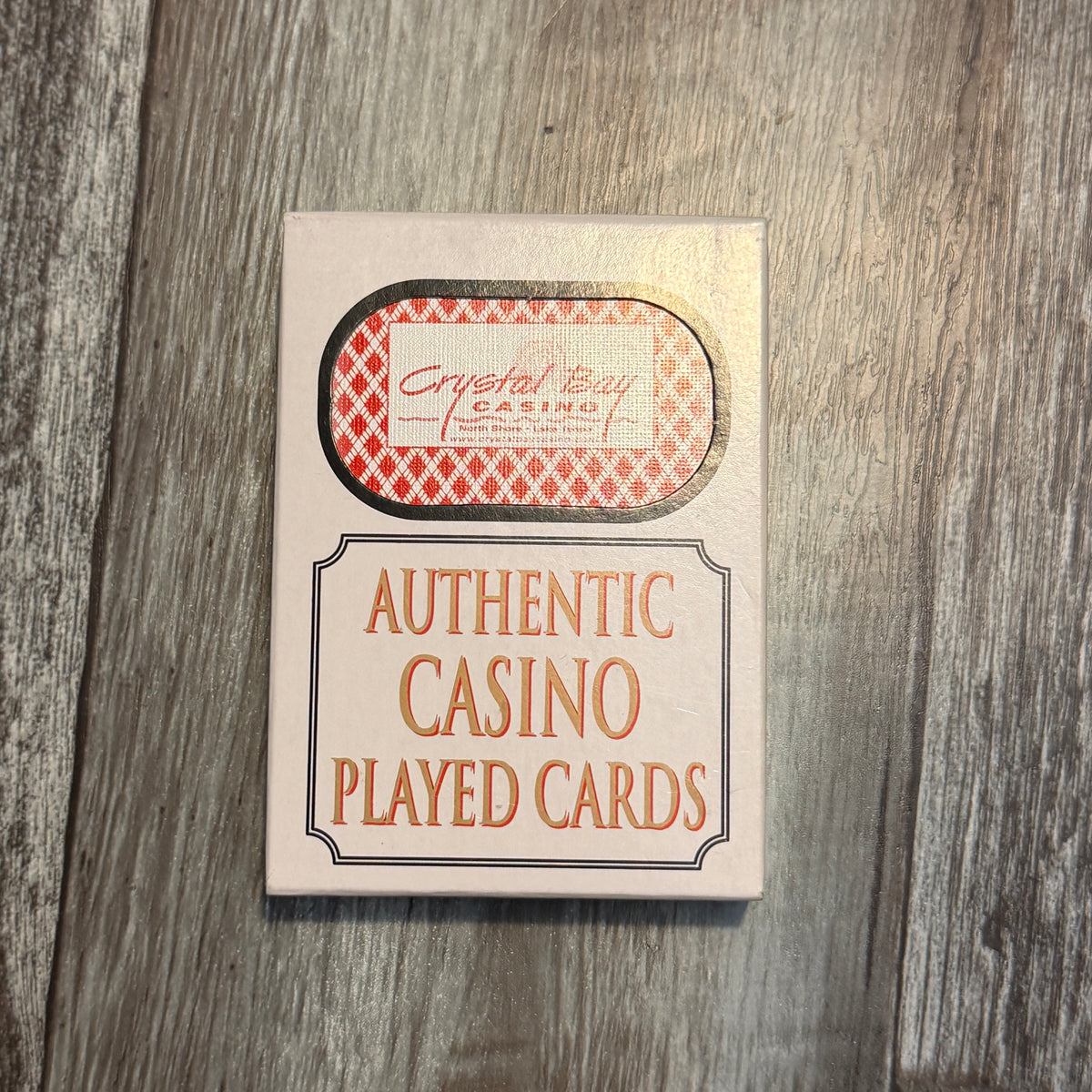 Casino playing cards