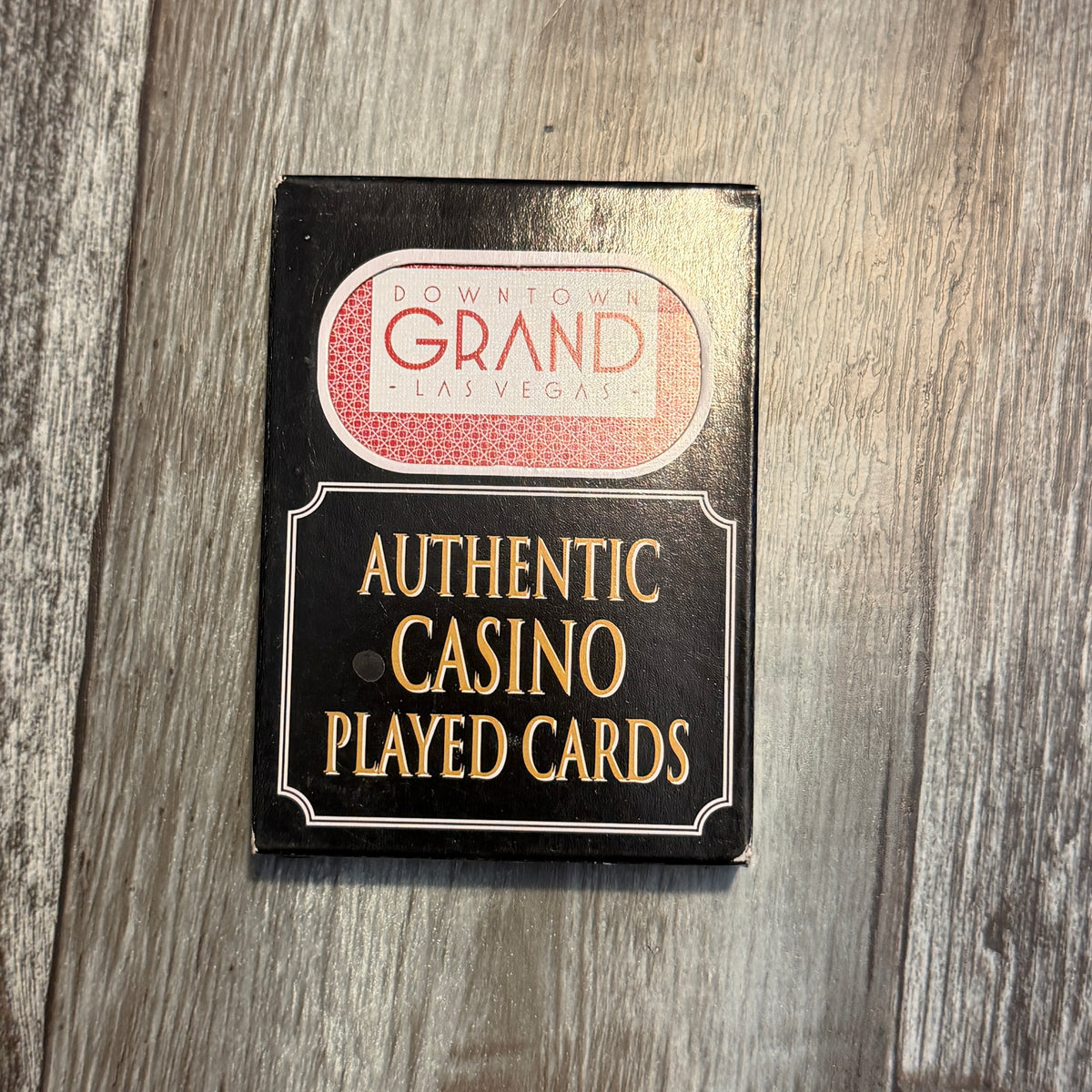 Casino playing cards