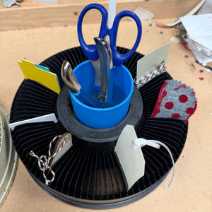 Vintage Slide Carousel Trays – Creative Craft Organizer