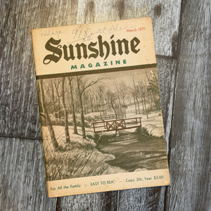 Sunshine magazines