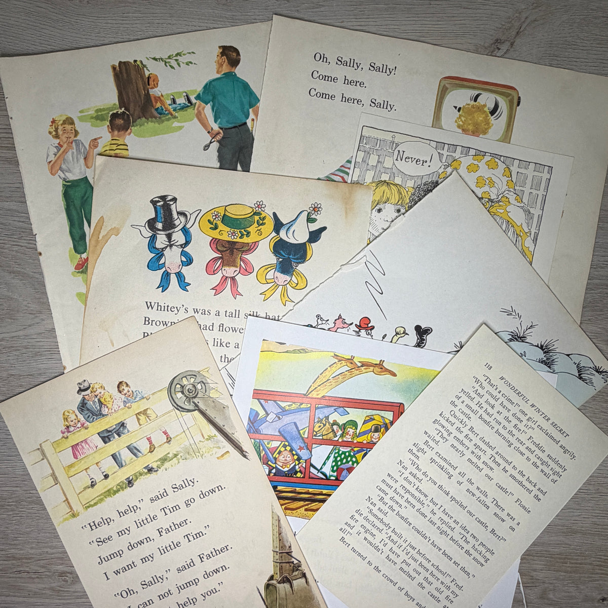 Children's Books junk journal scrapbook box - February 2026