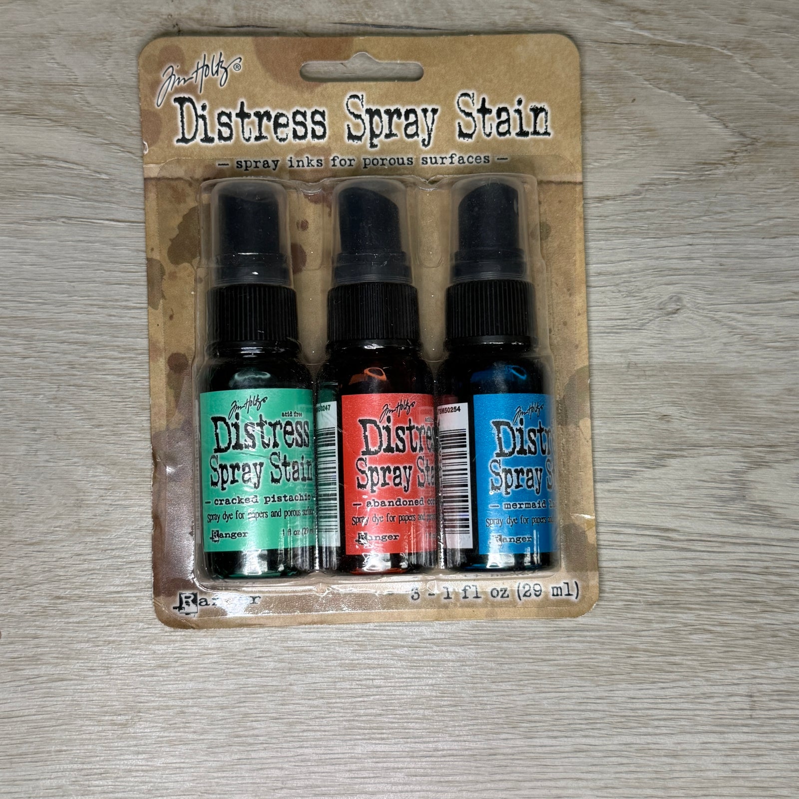Tim Holtz Distress Spray Stain Set – 3 Pack