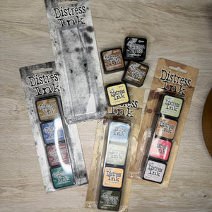 Tim Holtz Mini Distress Ink - Used & New