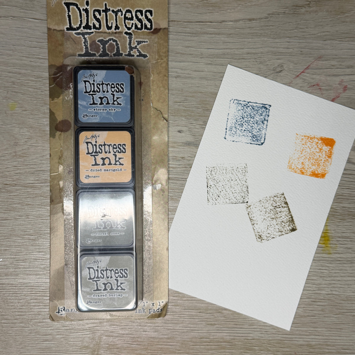 Tim Holtz Mini Distress Ink - Used & New