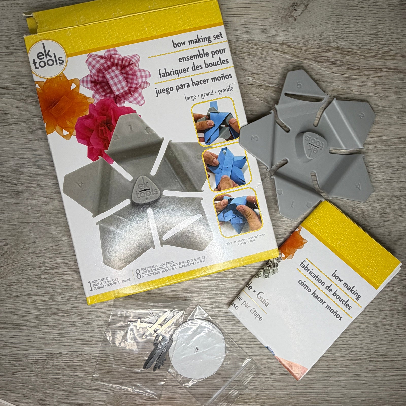 EK Tools Large Star Bow Making Set – USED