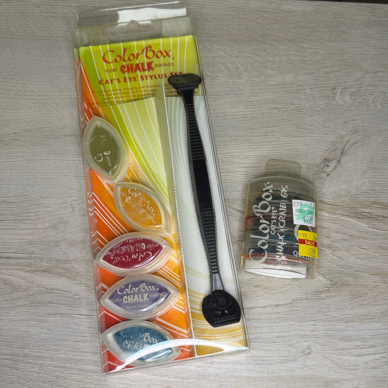 Cat’s Eye Stylus Set + Mini Stack – USED