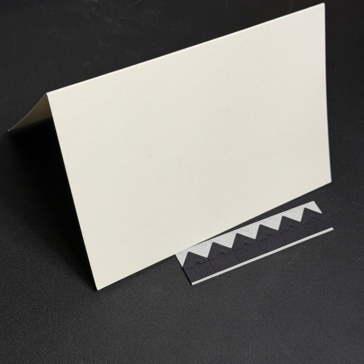 White (not-bright) Photo Mount Card