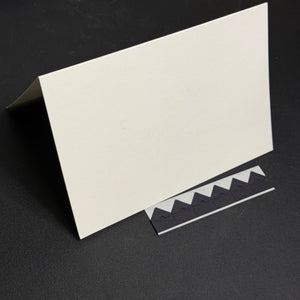 White (not-bright) Photo Mount Card