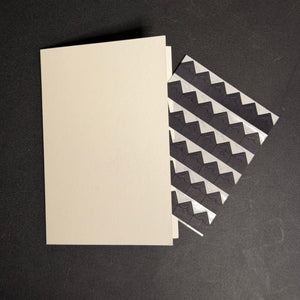 White (not-bright) Photo Mount Card