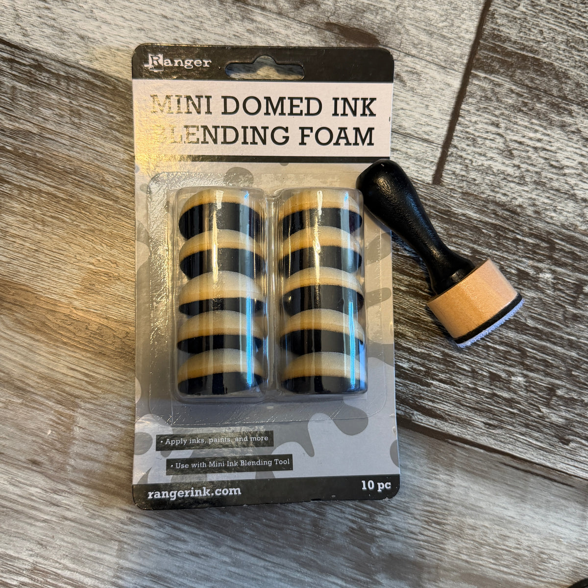 Domed Ink Blending Foam & Applicator Tool (Ranger)