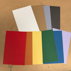 Cardstock Paper Packs by color - 25/pack