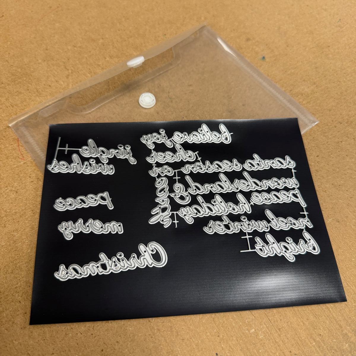 Christmas Thin Metal Die Sets - Used