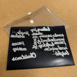 Christmas Thin Metal Die Sets - Used
