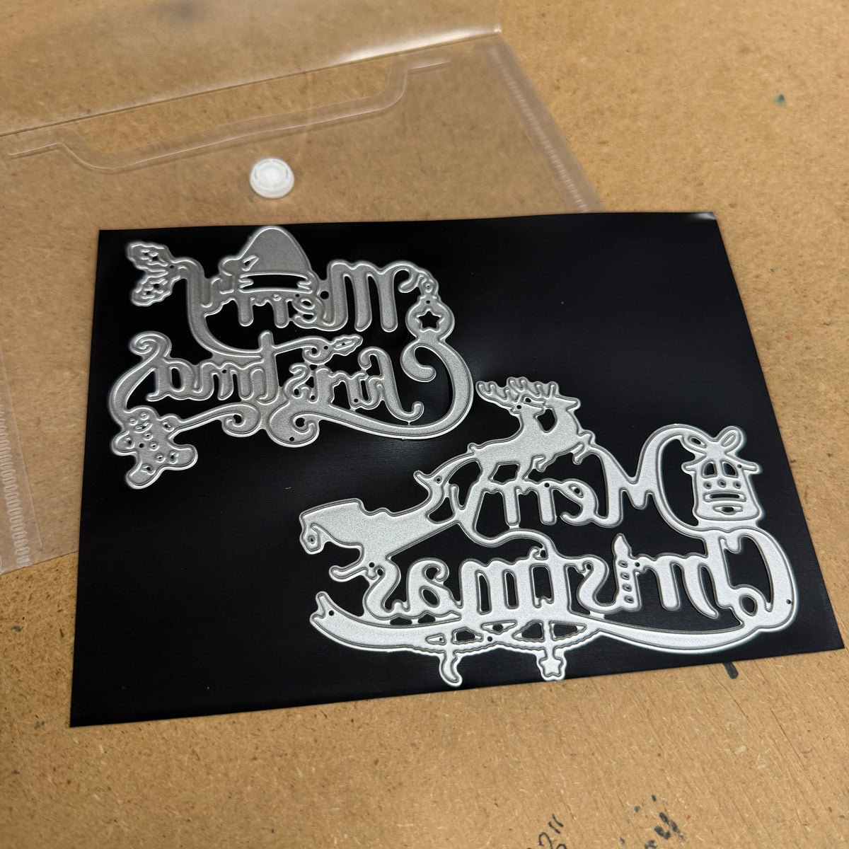 Christmas Thin Metal Die Sets - Used